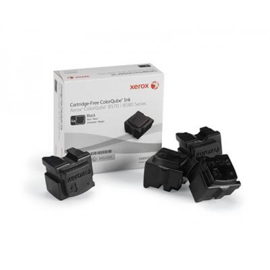 Xerox Genuine ColorQube 8570 / 8580 Black Solid Ink () - 108R00935