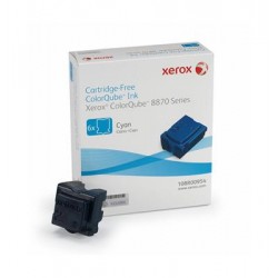 Xerox Genuine ColorQube 8870 / 8880 Cyan Solid Ink () - 108R00954