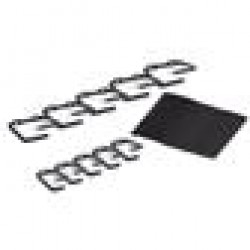 APC NetShelter Cable Management, Rings, Set of 5 small and 5 large, Black