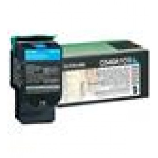 Lexmark C54x, X54x Cyan Return Programme Toner Cartridge (1K) Original