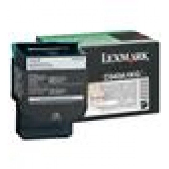 Lexmark C54x, X54x Black Return Programme Toner Cartridge (1K) Original