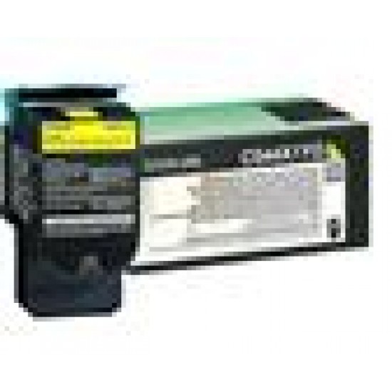 Lexmark C544, X544 Yellow Extra High Yield Return Programme Toner Cartridge (4K) Original