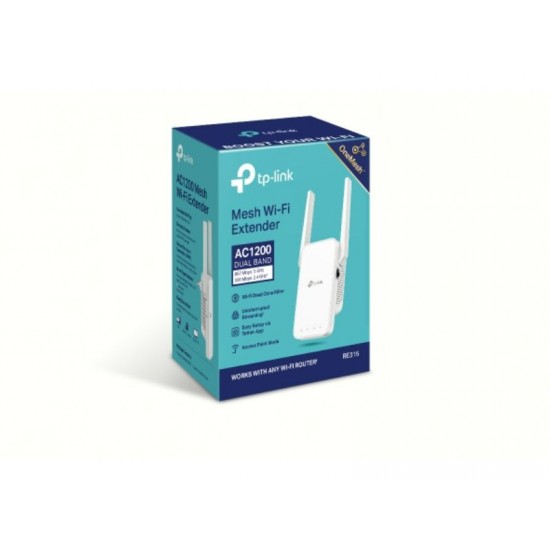 Tp-Link AC1200 Mesh Wi-Fi Range Extender (RE315)