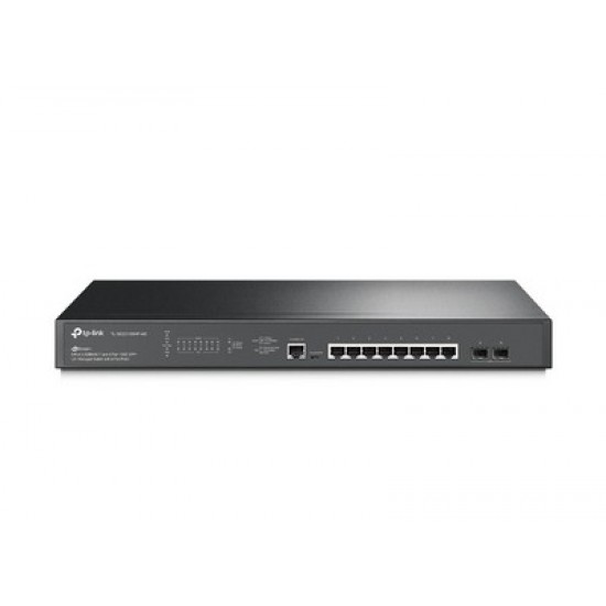 Tp-Link JetStream 8-Port 2.5GBASE-T and 2-Port 10GE SFP+ L2+ Managed Switch with 8-Port PoE+ (TL-SG3210XHP-M2)