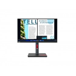 Monitor Lenovo ThinkVision P24h-30 23.8'' QHD IPS/ 60Hz/ 6MS/ Display Port/ USB-C/ Ethernet/ 3Y Warranty 63B3GAT6EU