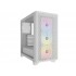 Corsair Mid Tower ATX Case 3000D RGB Airflow Windowed Tempered Glass - White - CC-9011256-WW