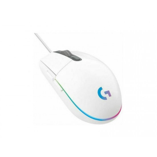 GAM.MOUSE LOGITECH G102 LIGHTSYNC WHITE