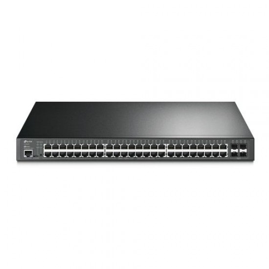 Tp-Link JetStream 52-Port Gigabit L2+ Managed Switch with 48-Port PoE+ (TL-SG3452P)