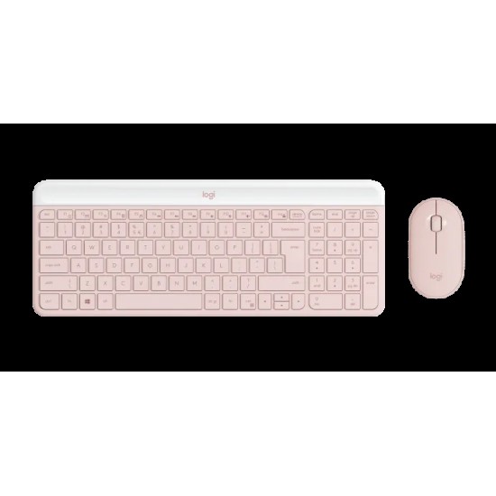 WIRELESS COMBO LOGITECH MK470 SLIM ROSE
