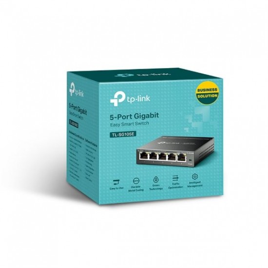 Tp-Link 5-Port Gigabit Easy Smart Switch (TL-SG105E)