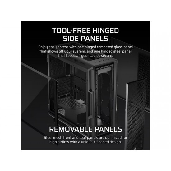CORSAIR Case 5000D FRAME (Mid-Tower, BL