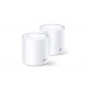 Tp-Link AX5400 Whole Home Mesh Wi-Fi 6 System (2-pack Deco X60)