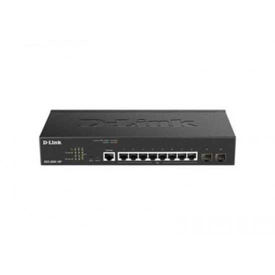 NW Dlink Gigabit PoE Switch DGS-2000-10P