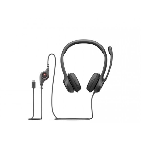 HEADSET LOGITECH PC H390 USB-C