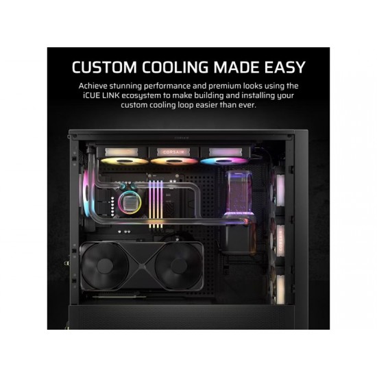 CORSAIR HydroX XH505i iCUE LINK Custom Cooling Kit (Stealth Gray)