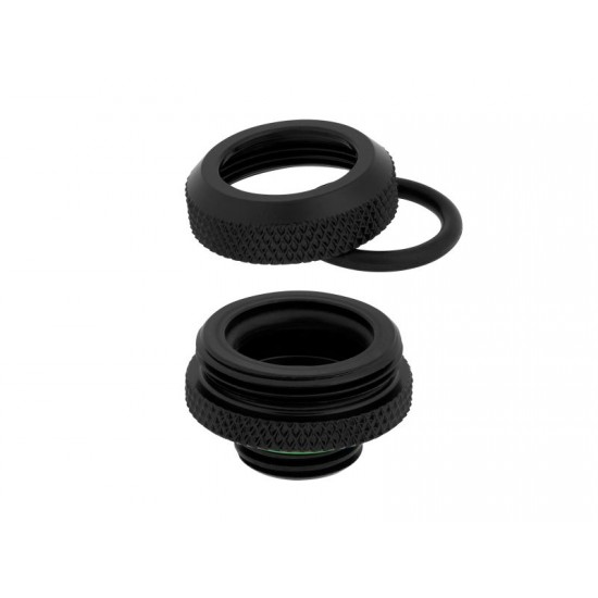 Corsair OD Fitting Pipe Hydro X Series XF Hardline 14mm Four Pack — Black - CX-9052008-WW