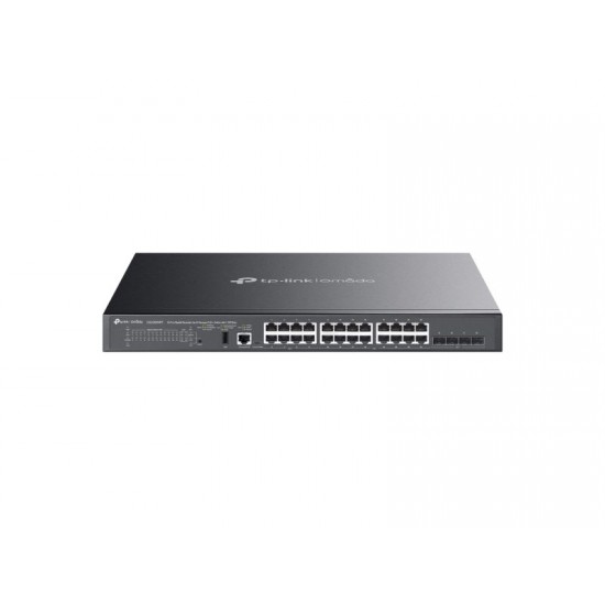 TP-Link Omada Switch 24-Port Gigabit Stackable Lite L3 Managed PoE++ Switch with 4? 10G Slots (SG5428XMPP)