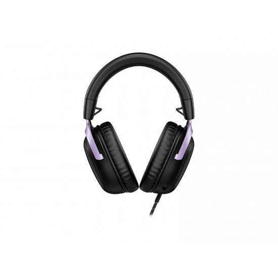 HyperX Cloud III Over Ear Wired Gaming Headset Black/Lavender - DF7F0AA