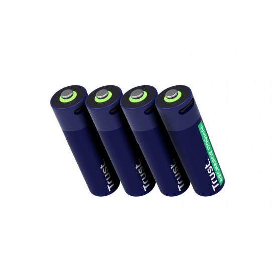 USB-C RECHARGEABLE BATTERIES 4P - AA