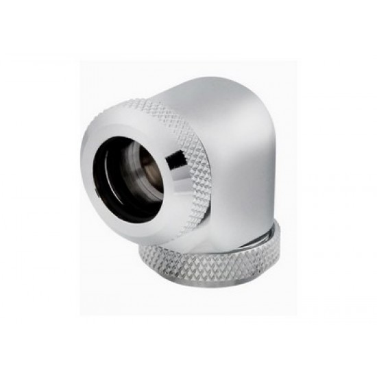 Corsair OD Fitting Pipe Hydro X Series XF Hardline 90° 12mm Twin Pack - Chrome - CX-9052021-WW