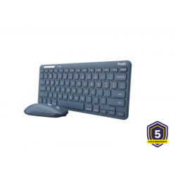 Trust Deskset Wireless LYRA us blue 24937
