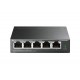 Tp-Link 5-Port Gigabit Desktop Switch with 4-Port PoE+ (TL-SG1005LP)