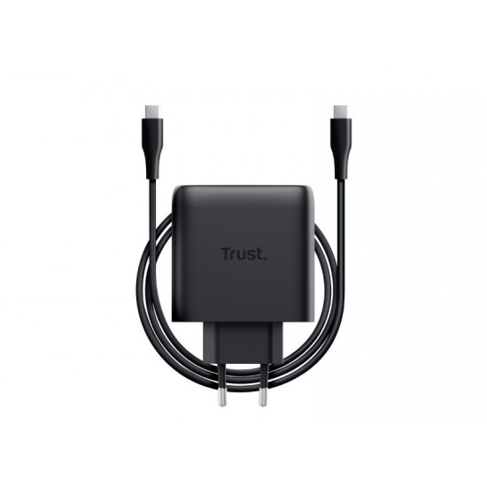 Trust Maxo 65W USB-C GaN Charger Black - 25523