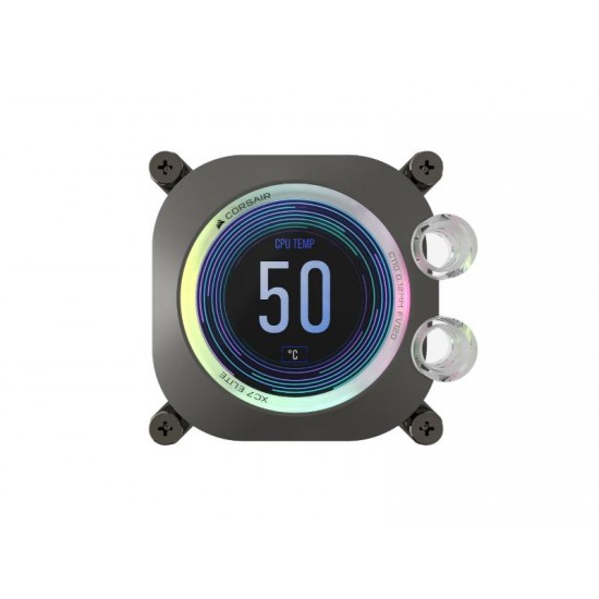 CORSAIR HydroX CPU Water Block XC7 ELITE LCD Black (1700/AM4/AM5) CX- 9010023-WW