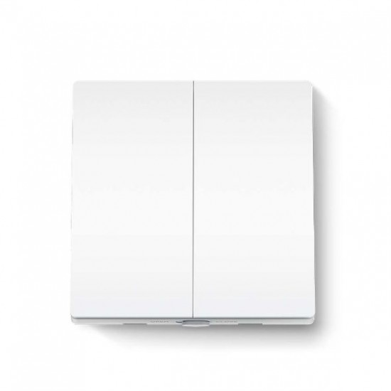 Tp-Link Tapo Smart Light Switch, 2-Gang 1-Way (S220)