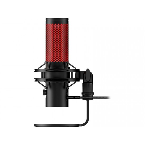 HyperX QuadCast 2 USB Microphone - Red Lighting - Black - 872V1AA