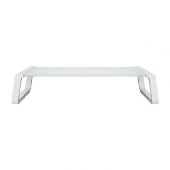 TRUST MONITOR STAND MONTA GLASS WH 25351