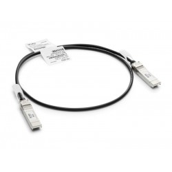 HPE Aruba 10G SFP+ to SFP+ 1m Direct Attach Copper Cable (J9281D)