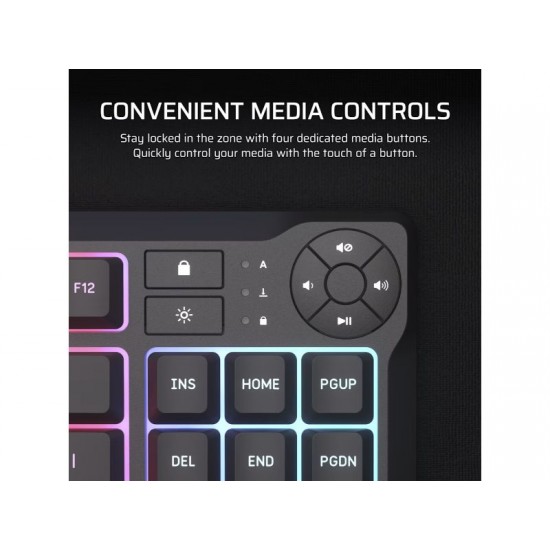 CORSAIR Keyboard K55 CORE TKL (RGB)