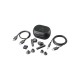 Poly Voyager Free 60+ UC Carbon Black Earbuds +BT700 USB-C Adapter +Touchscreen Charge Case (7Y8G4AA)