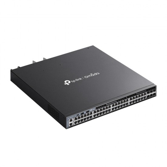 Tp-Link Omada 48-Port Gigabit Stackable L3 Managed PoE+ Switch with 6 10G Slots (SG6654XHP)