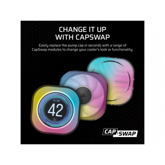 CORSAIR AIO Cooler TITAN RX 360 iCUE BLK