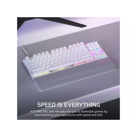 CORSAIR Keyboard K70 PRO TKL White