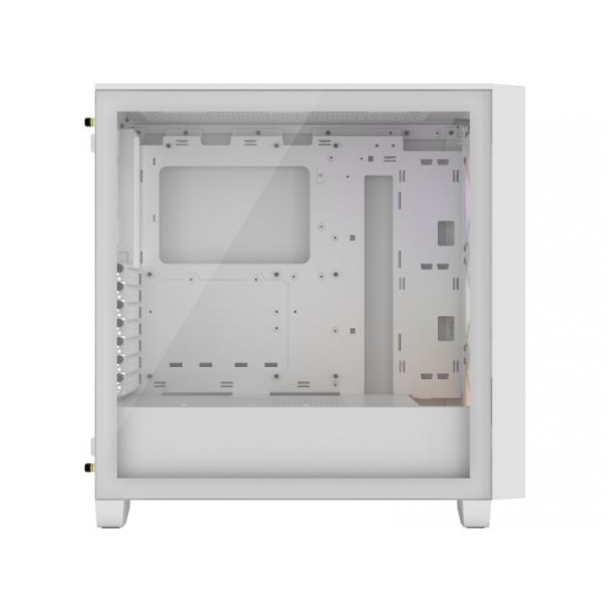 Corsair Mid Tower ATX Case 3000D RGB Airflow Windowed Tempered Glass - White - CC-9011256-WW