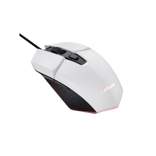 Trust felox gaming mouse white GXT109W 25066