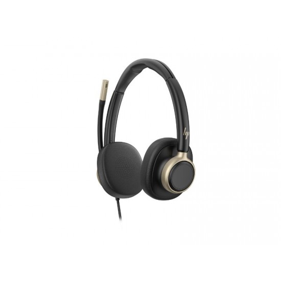 HP Poly Mission 820 Stereo USB Wired Headset - D16LSAA