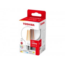 TOSHIBA LED FILAMENT G95 E27 11W 2700K DIMMABLE