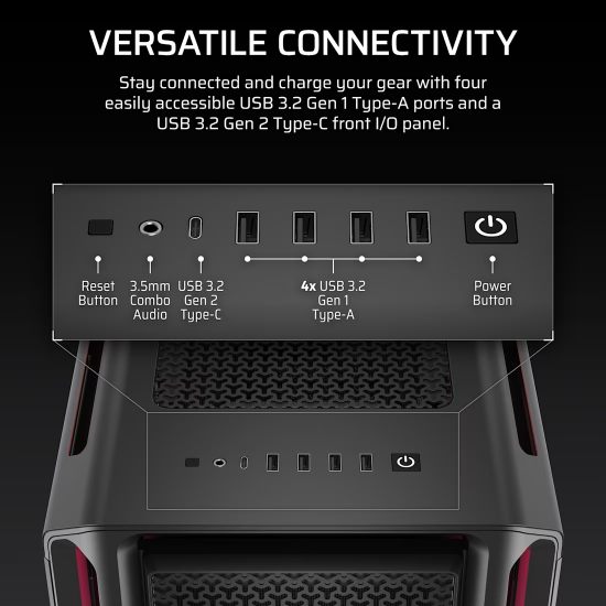 CORSAIR Case 5000T iCUE LINK RGB (BL)
