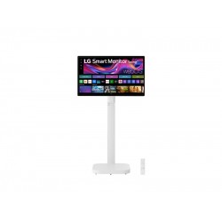 \"LG Smart Monitor Swing 31,5\"\" 4K UHD IPS With TouchScreen and Rolling Base (32U889SA-W)\"
