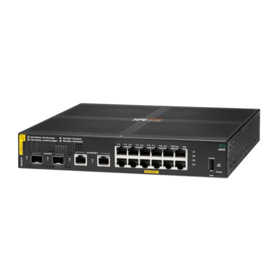 HPE ANW 6000 12G CL4 2F 139W Sw - PN R8N89B