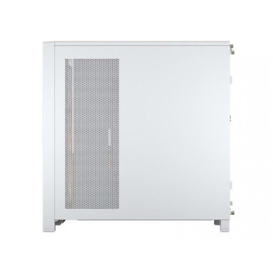 CORSAIR Case 4000D FRAME LCD ARGB (Mid-Tower, TG, White) - PN CC- 9011327-WW