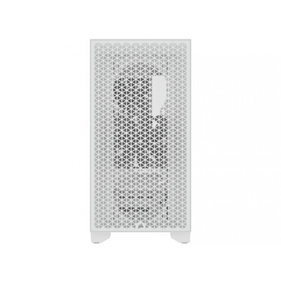 Corsair Mid Tower ATX Case 3000D Airflow Windowed Tempered Glass - White - CC-9011252-WW