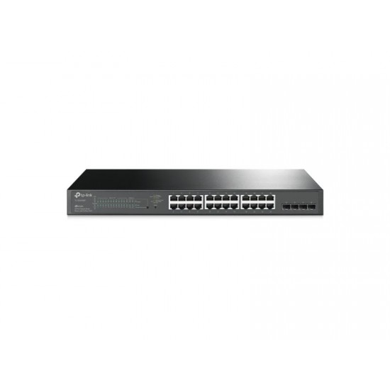 Tp-Link JetStream 28-Port Gigabit Smart Switch with 24-Port PoE+ (TL- SG2428P)