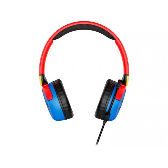 HyperX Cloud Mini Wired Gaming Headset On Ear Blue/Red/Yellow - 7G8F3AA