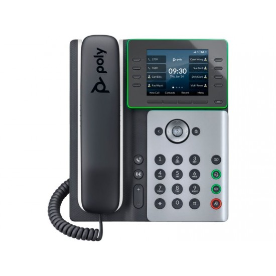 Poly Edge E320 IP Phone and PoE-enabled - 82M88AA