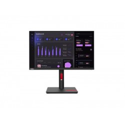 Monitor Lenovo ThinkVision T24i-30 23.8'' IPS FHD, HDMΙ, Display Port, VGA, Height adjustable, 3 Years Warranty 63CFMAR3EU